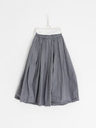 Bergfabel Matilde Skirt in Charcoal Check - BERGFABEL at Worthwhile - shop SKIRT