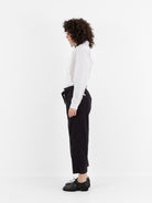 Bergfabel Cloe Pants in Burgundy Stripe - BERGFABEL at Worthwhile