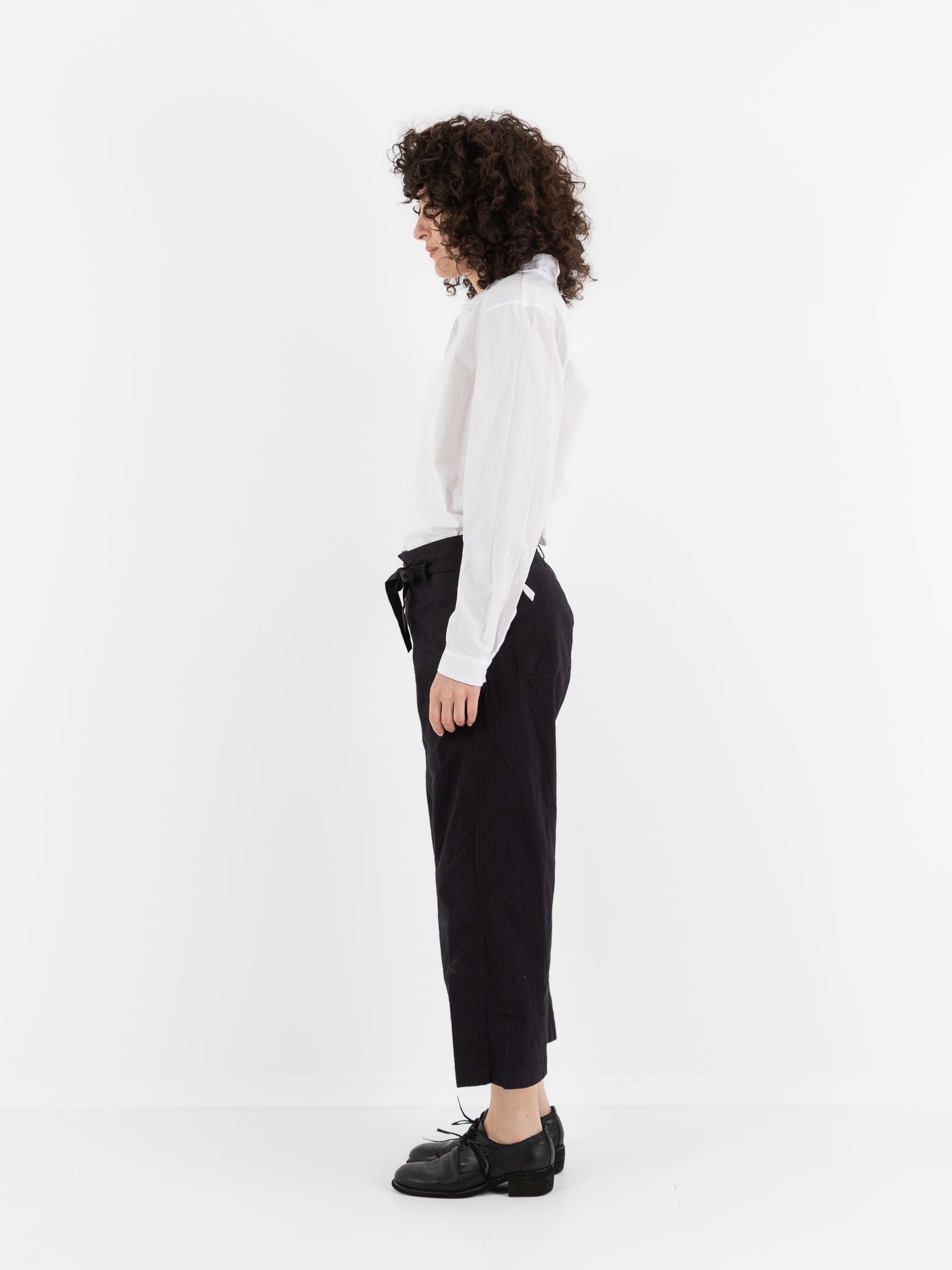 Bergfabel Cloe Pants in Burgundy Stripe - BERGFABEL at Worthwhile