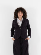 Bergfabel Tyrol Jacket in Burgundy Stripe - BERGFABEL at Worthwhile