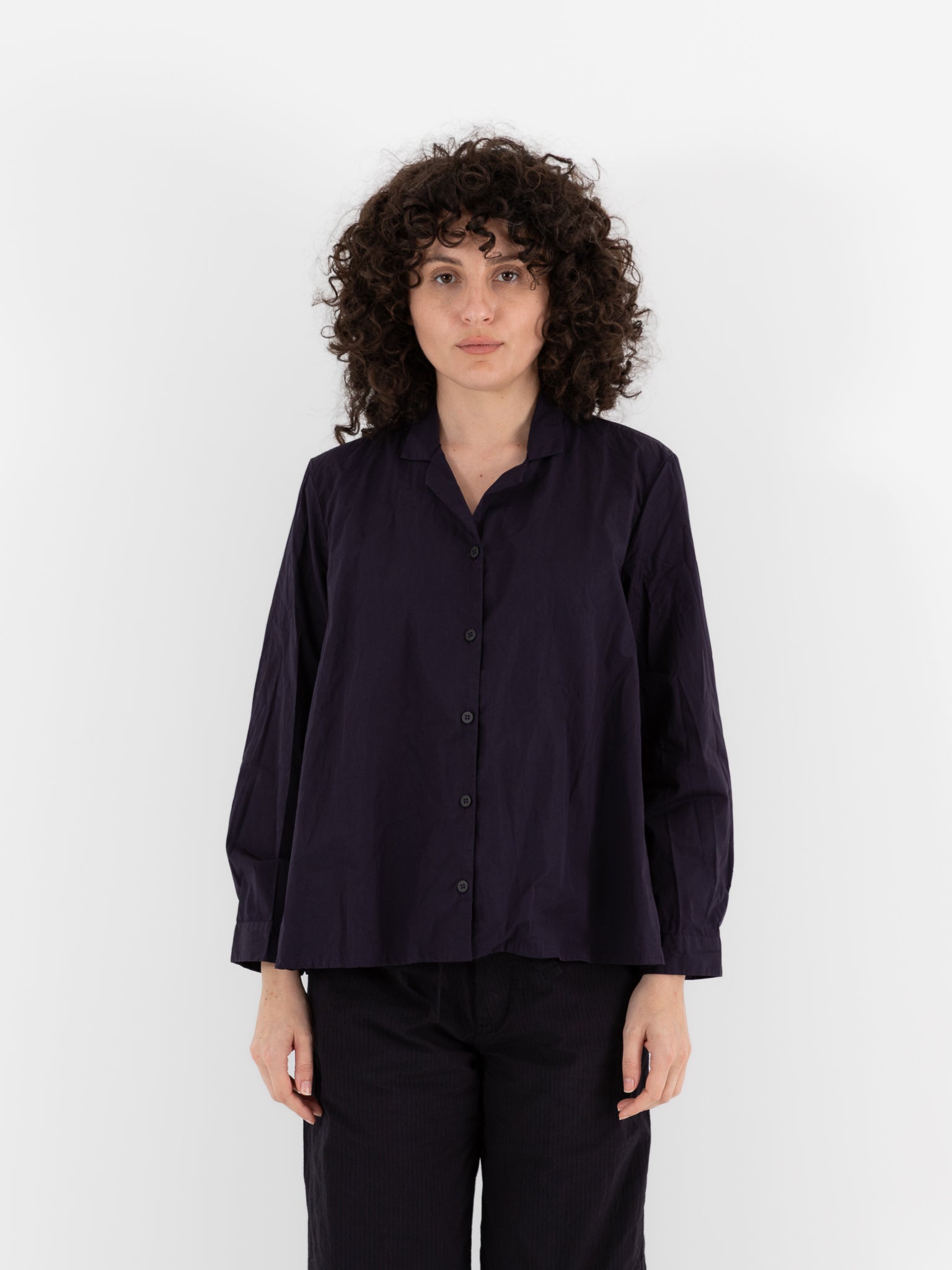 Bergfabel Jenny Shirt in Acai - BERGFABEL at Worthwhile - shop TOP