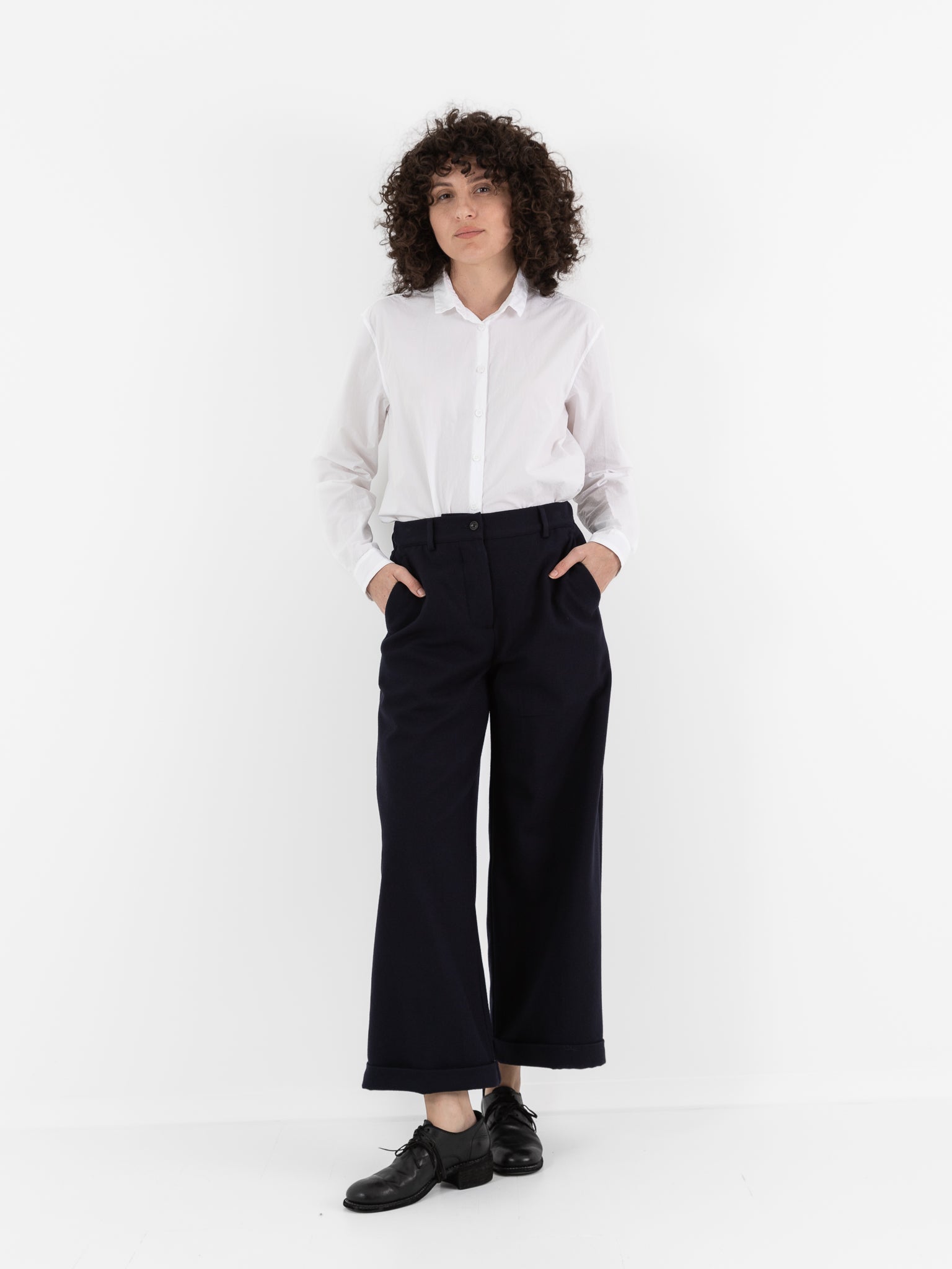 Bergfabel Wendy Pants in Navy - BERGFABEL at Worthwhile - shop PANT