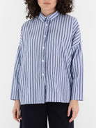 Bergfabel Tina Shirt in Multi Stripe - BERGFABEL at Worthwhile