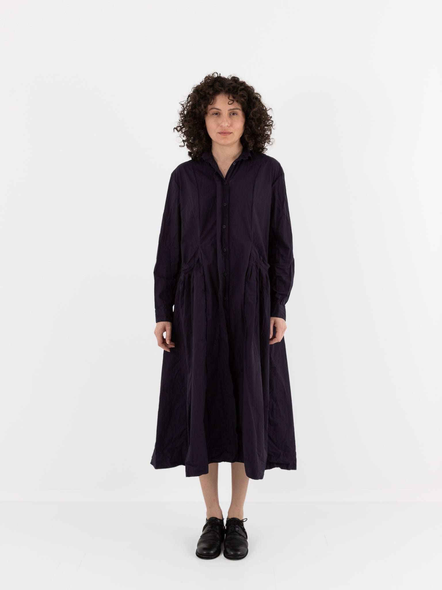 Bergfabel Sally Dress in Acai - BERGFABEL at Worthwhile
