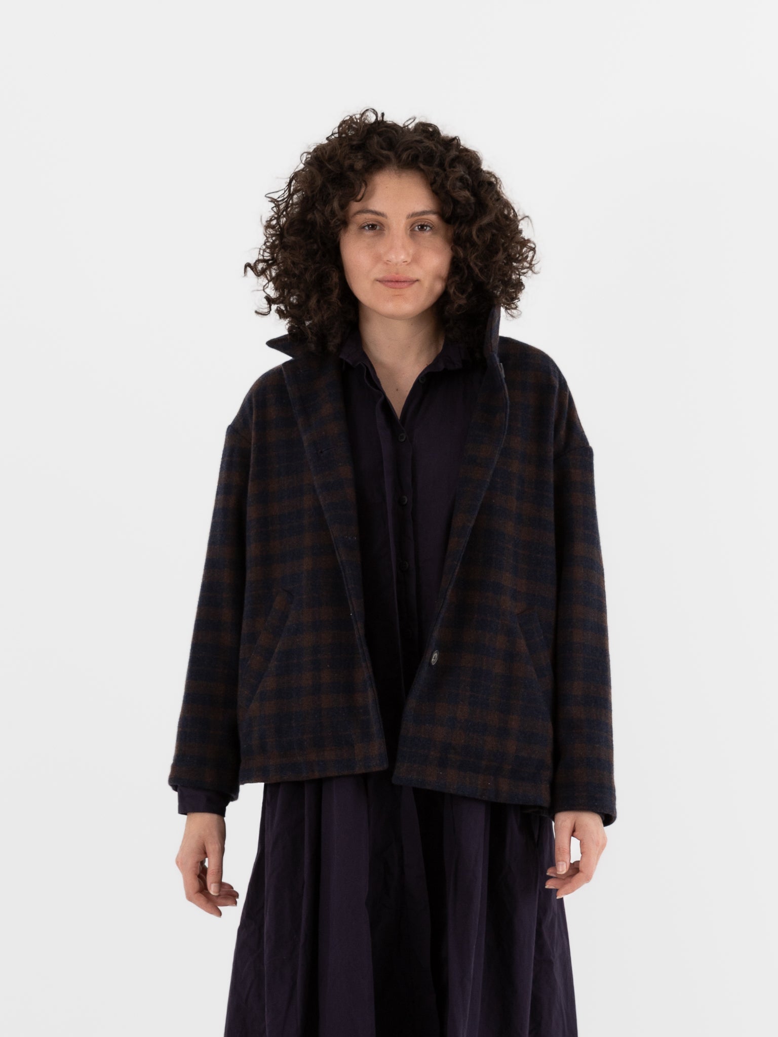 Bergfabel Uli Jacket in Plaid - BERGFABEL at Worthwhile - shop JACKET