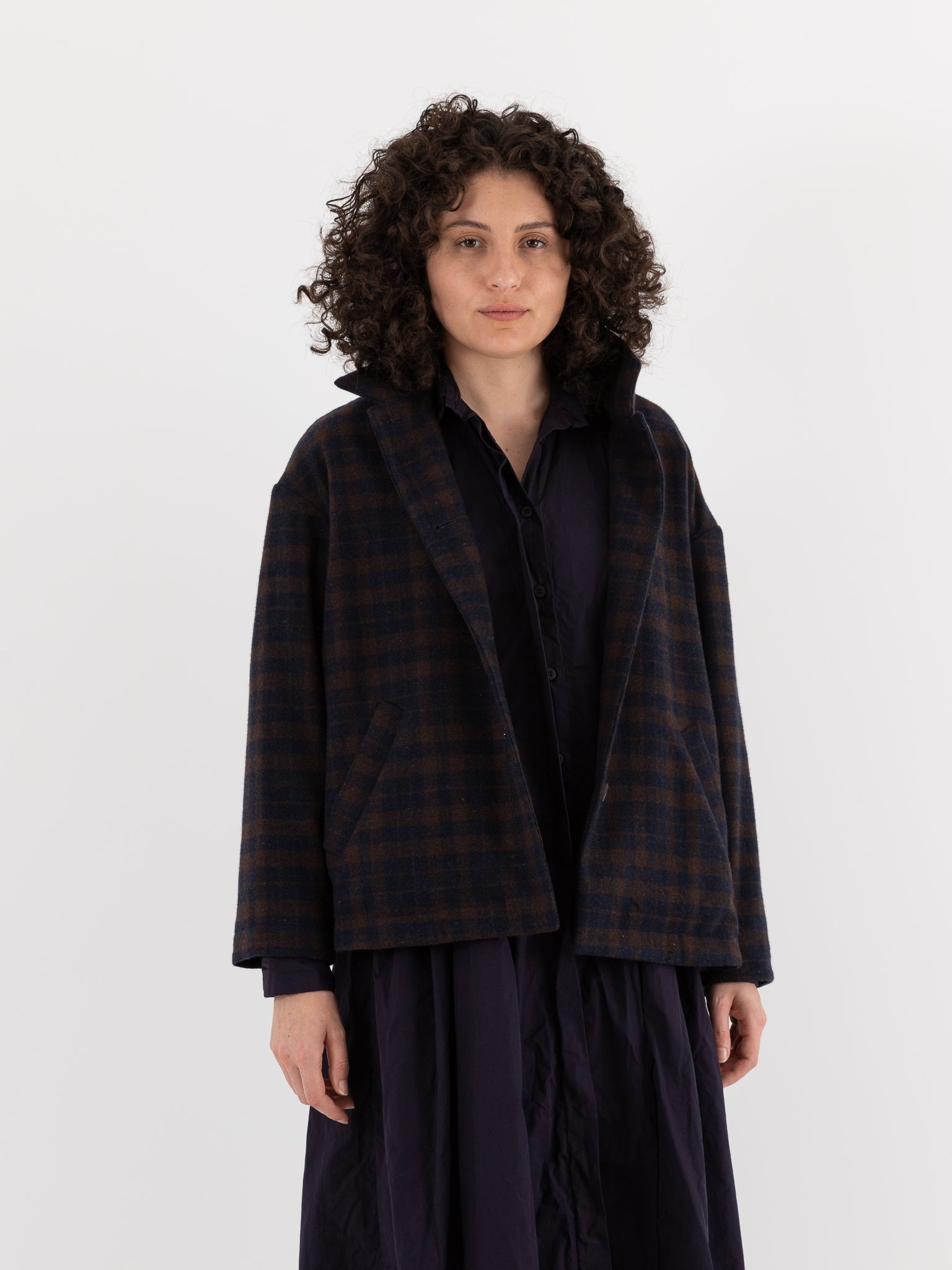 Bergfabel Uli Jacket in Plaid - BERGFABEL at Worthwhile - shop JACKET