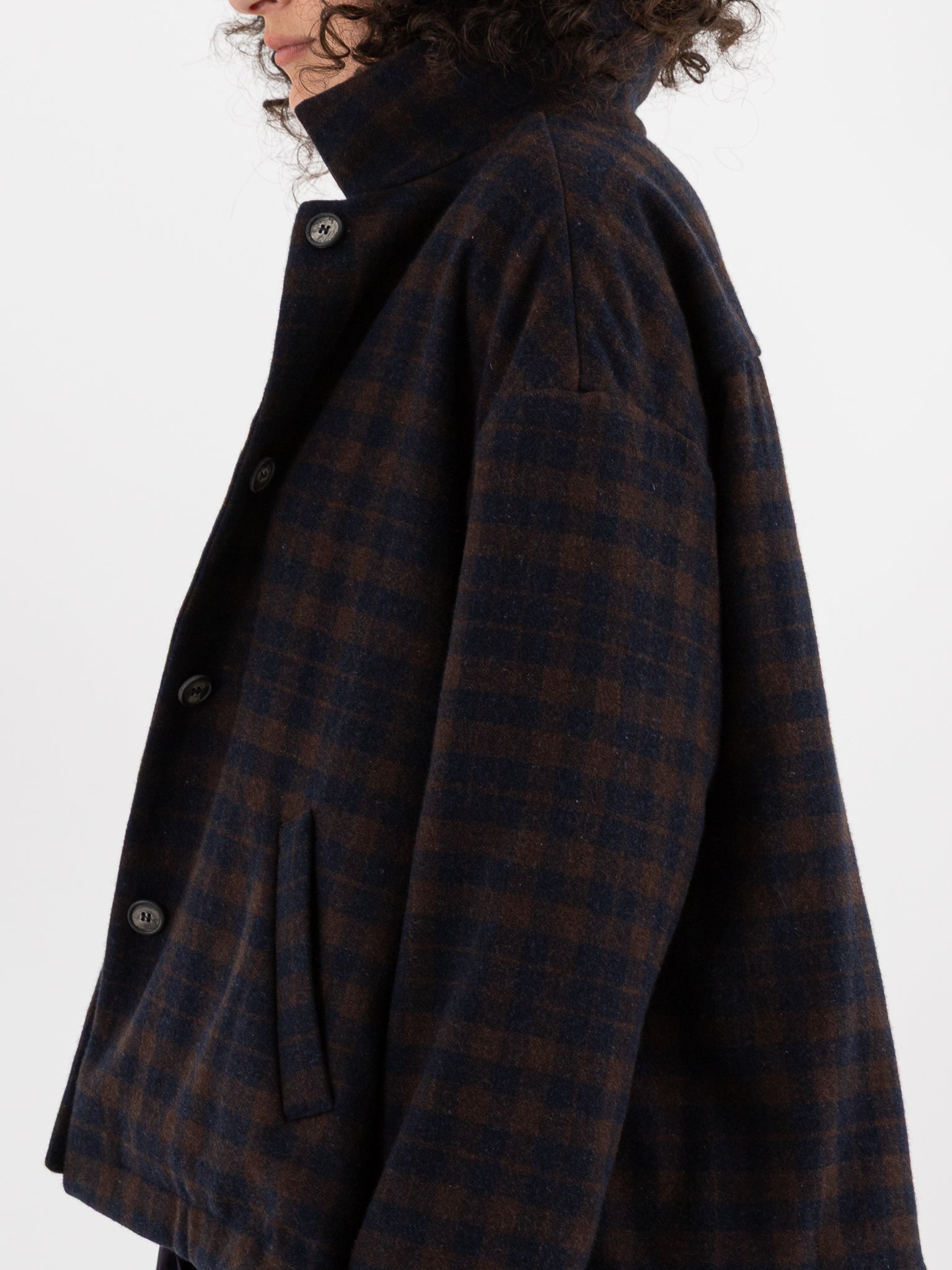 Bergfabel Uli Jacket in Plaid - BERGFABEL at Worthwhile - shop JACKET