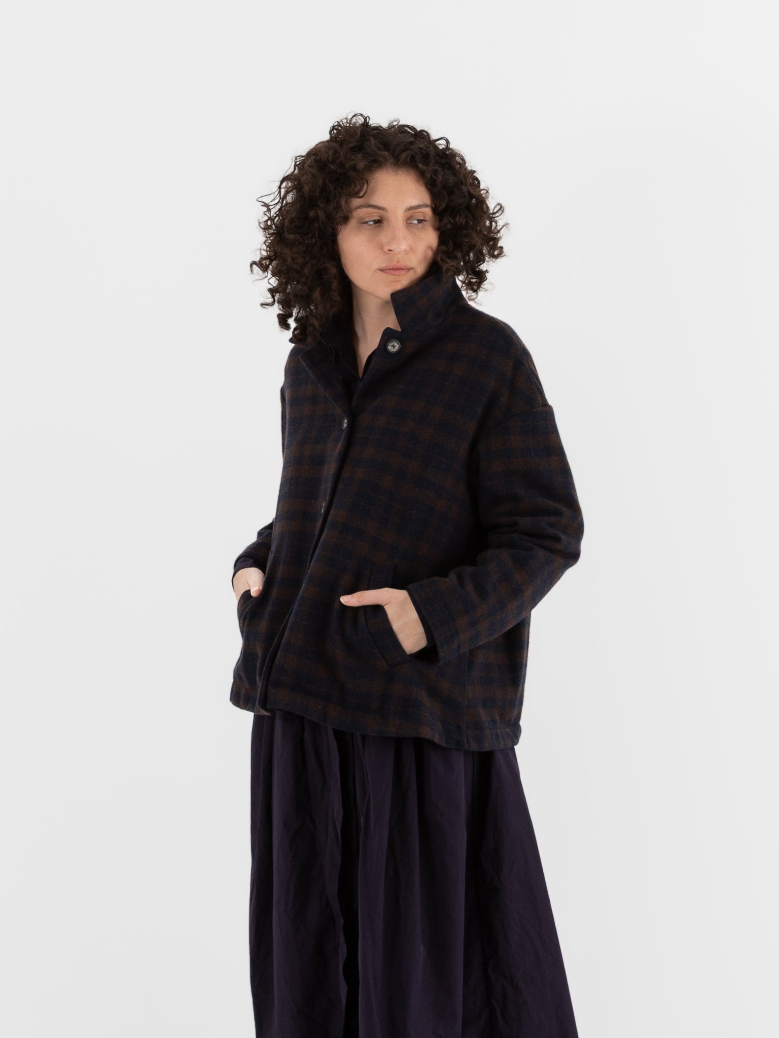 Bergfabel Uli Jacket in Plaid - BERGFABEL at Worthwhile - shop JACKET