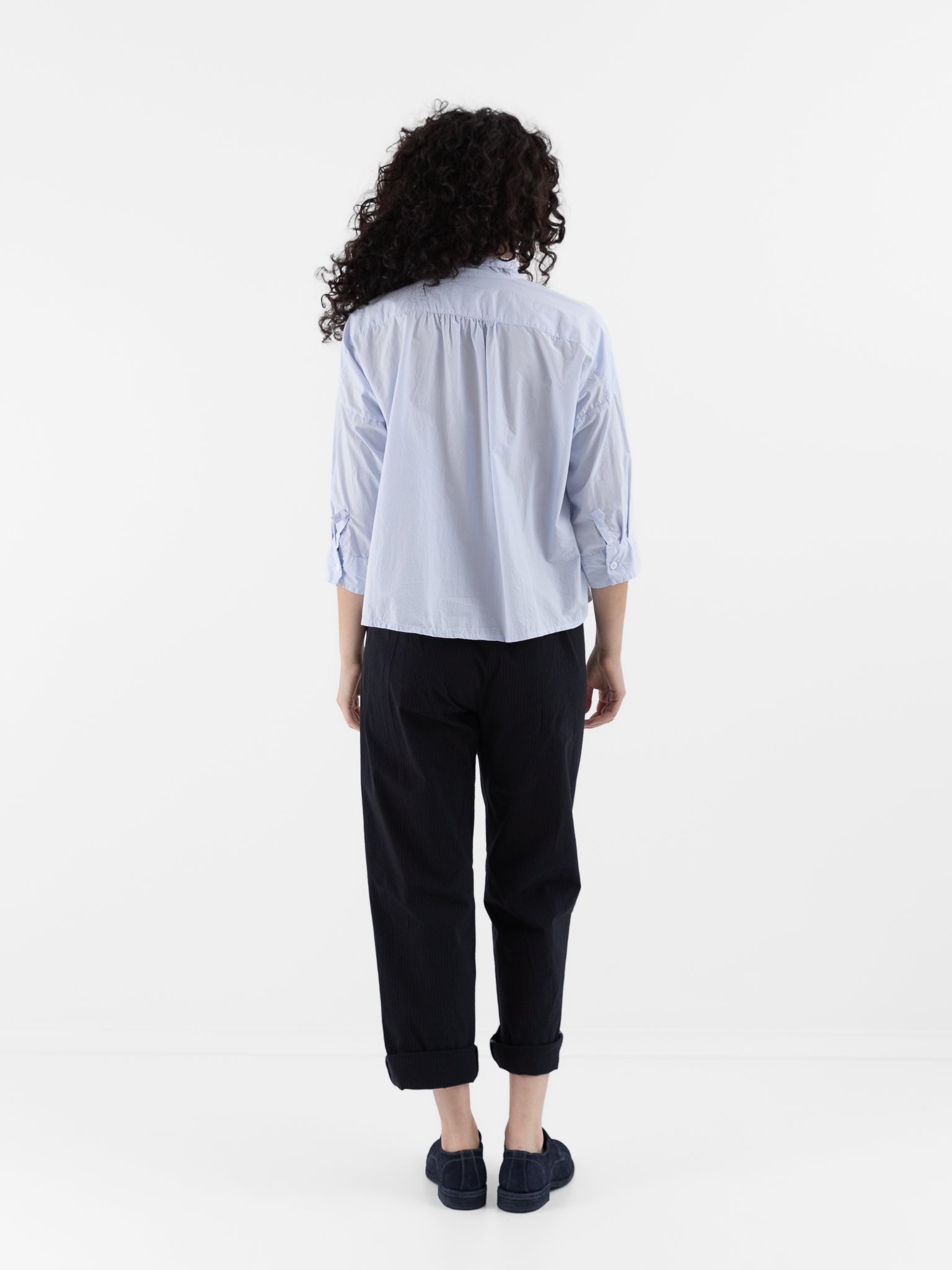 Bergfabel Claudia Shirt in Azur - BERGFABEL at Worthwhile - shop TOP