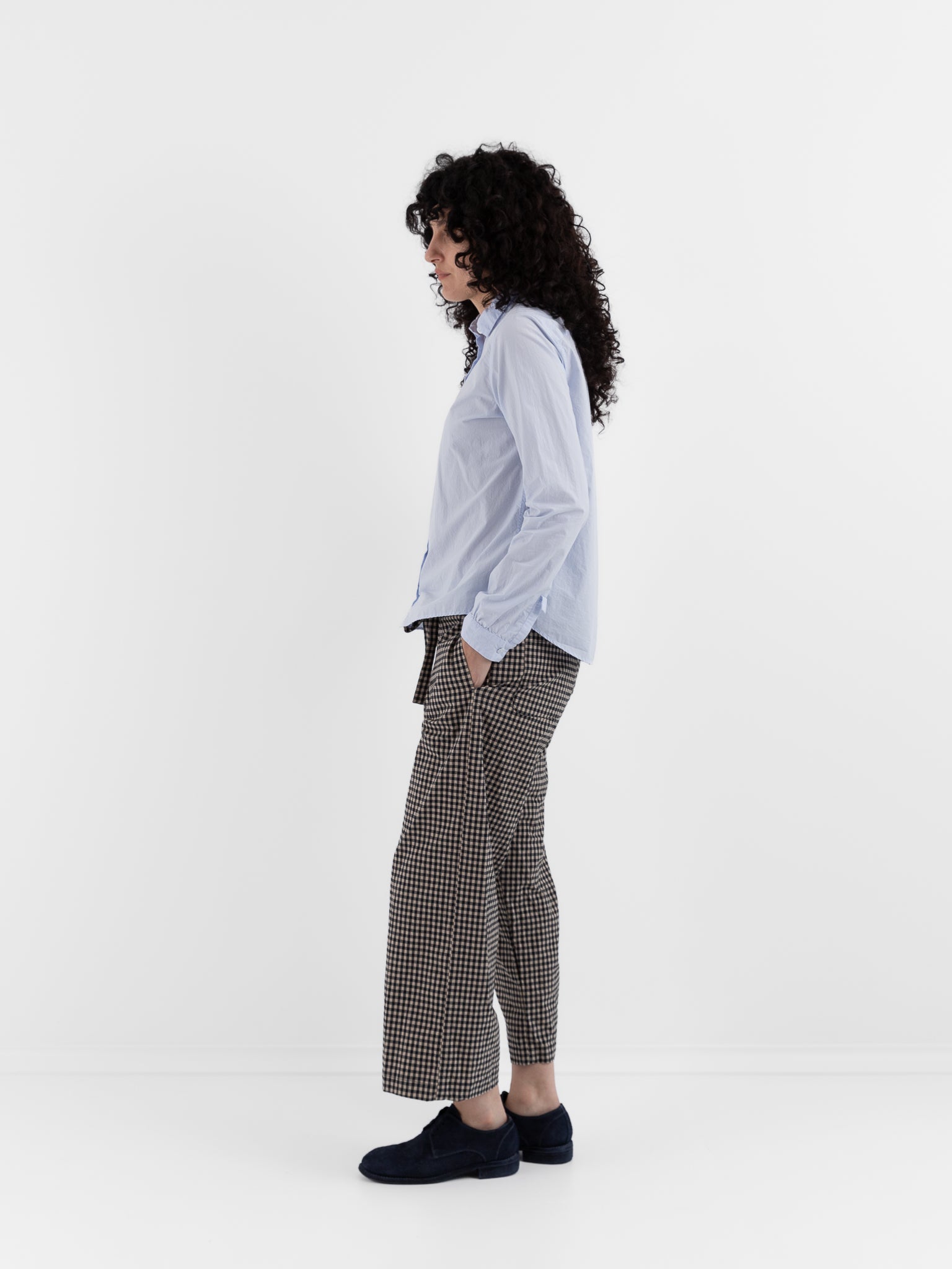 Bergfabel Cloe Pants in Check - BERGFABEL at Worthwhile - shop PANT