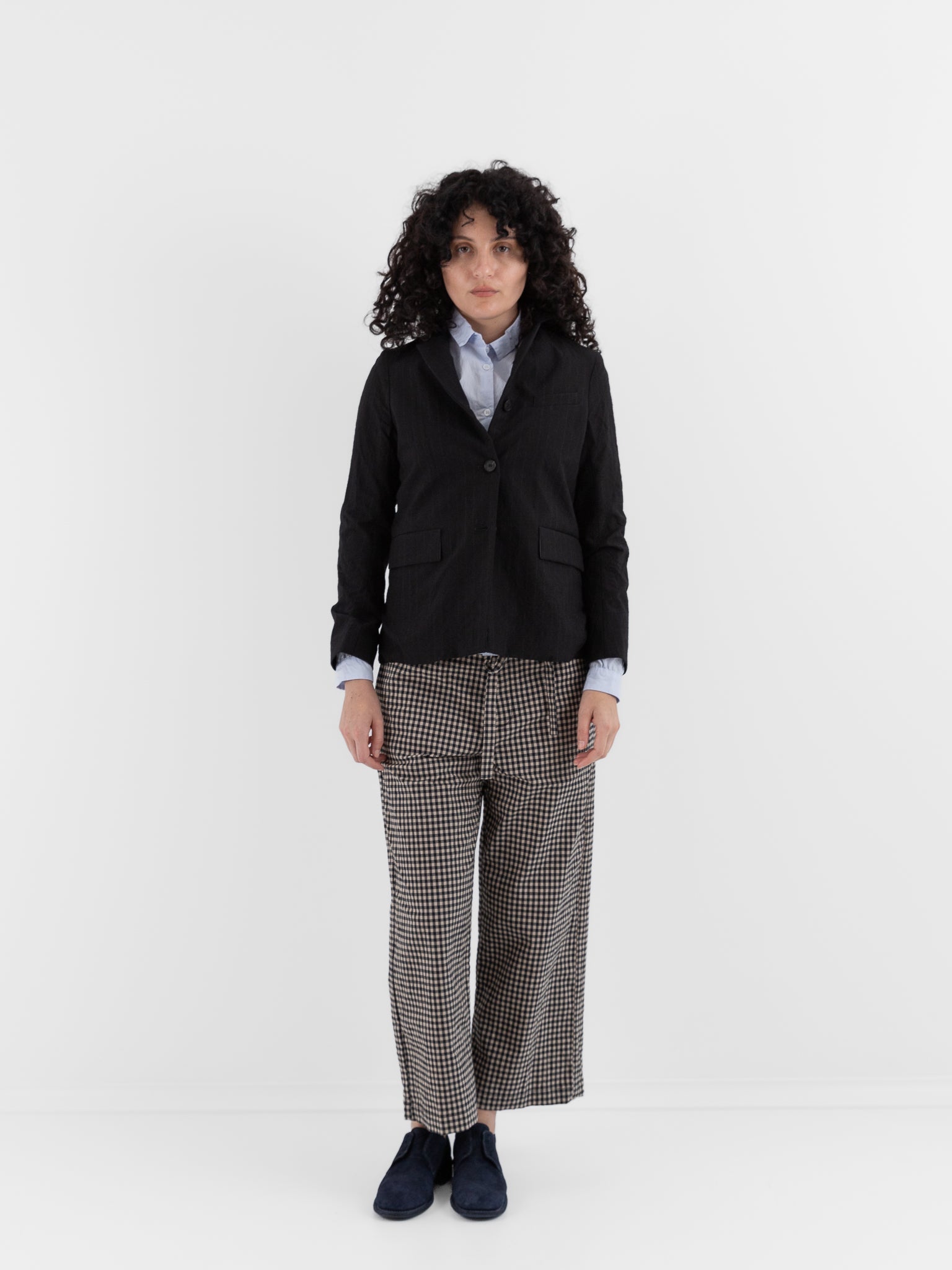 Bergfabel Giulia Jacket in Black Stripe - BERGFABEL at Worthwhile - shop JACKET