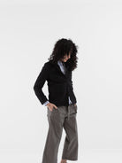 Bergfabel Giulia Jacket in Black Stripe - BERGFABEL at Worthwhile - shop JACKET