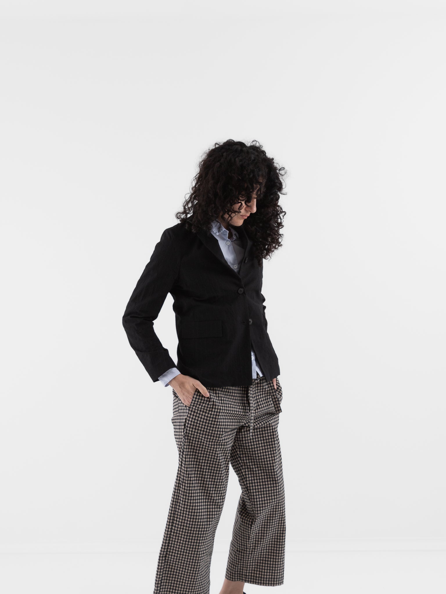 Bergfabel Giulia Jacket in Black Stripe - BERGFABEL at Worthwhile - shop JACKET