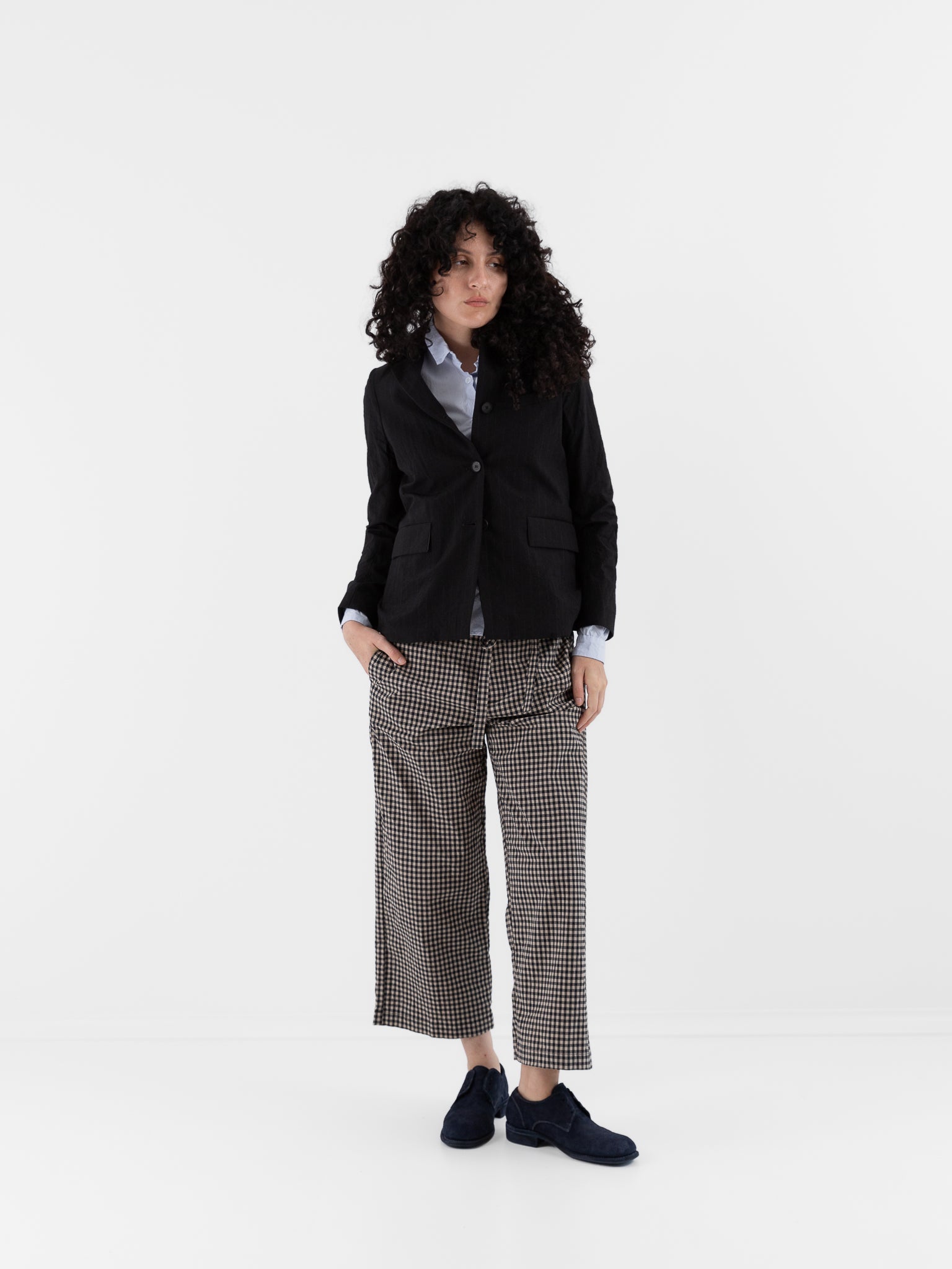 Bergfabel Giulia Jacket in Black Stripe - BERGFABEL at Worthwhile - shop JACKET