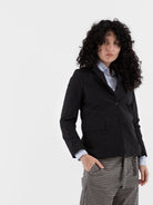 Bergfabel Giulia Jacket in Black Stripe - BERGFABEL at Worthwhile - shop JACKET