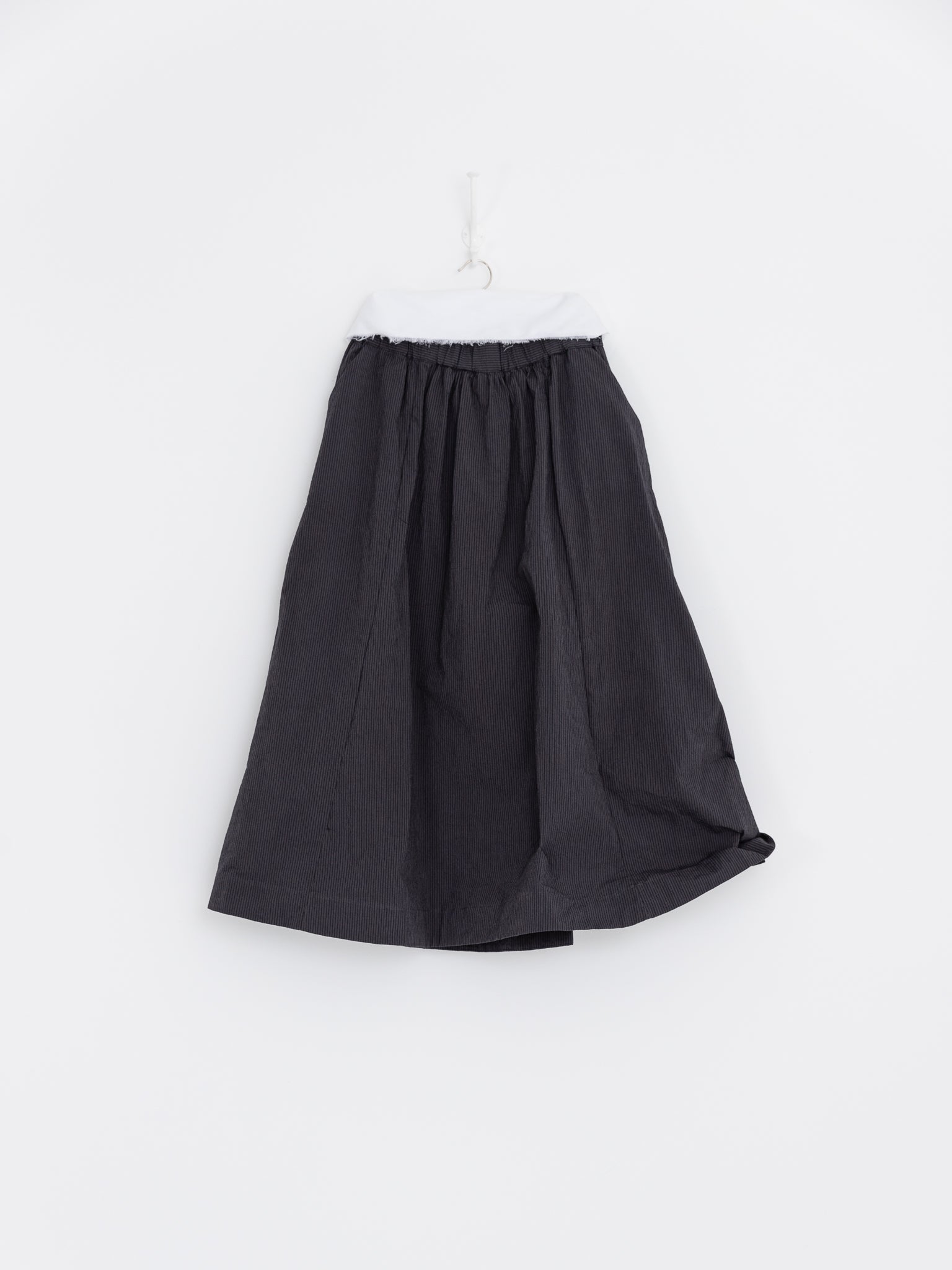 Bergfabel Ivy Skirt in Grey Stripe - BERGFABEL at Worthwhile - shop SKIRT