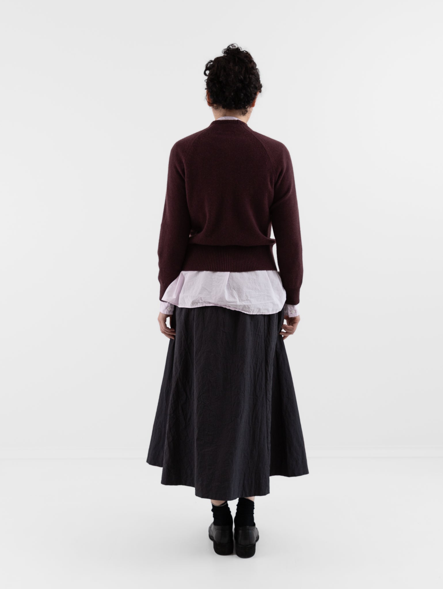 Bergfabel Lara Cardigan in Bordeaux - BERGFABEL at Worthwhile - shop CARDIGAN