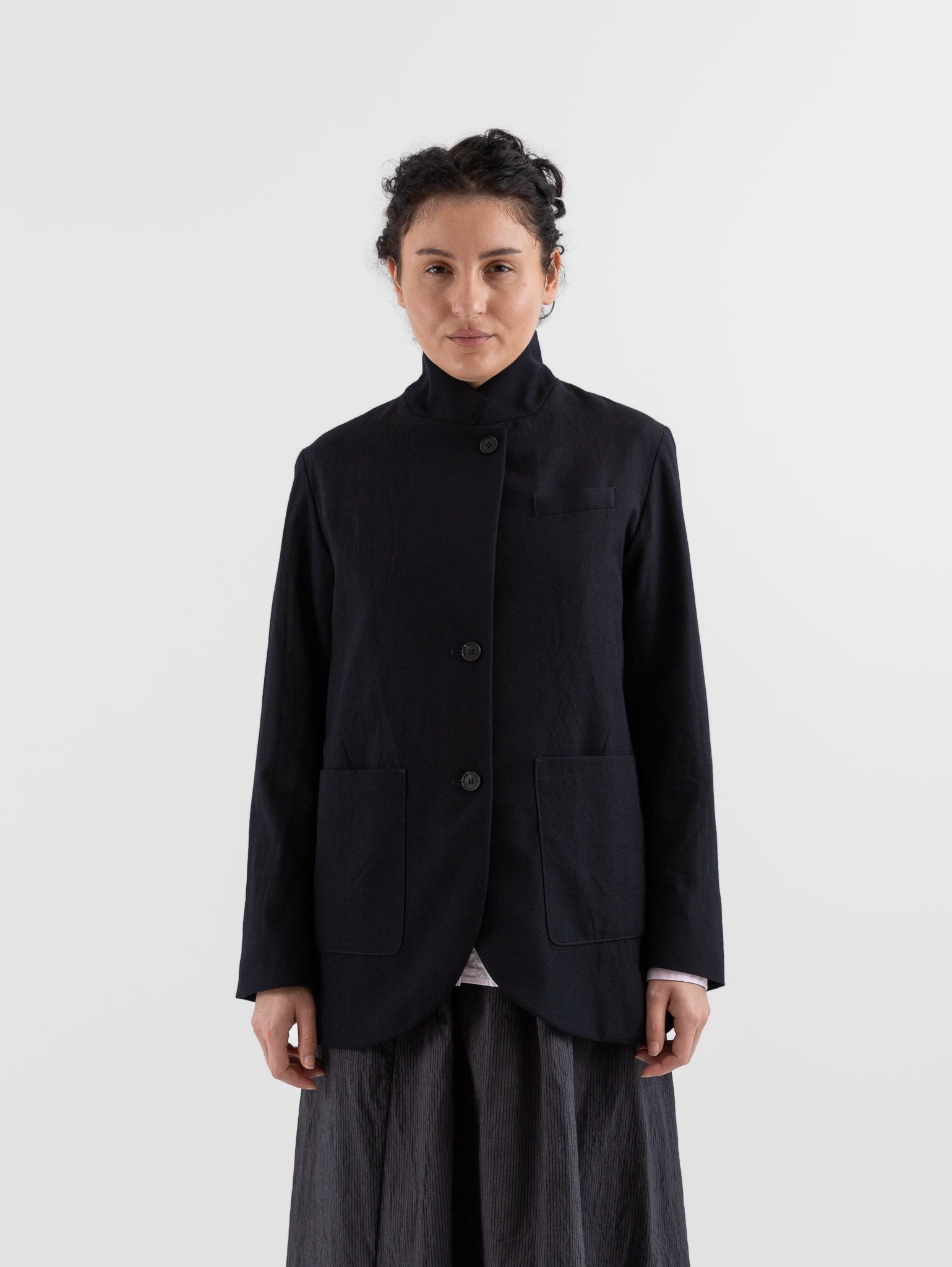 Bergfabel Luisa Jacket in Navy - BERGFABEL at Worthwhile - shop JACKET