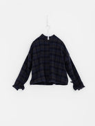 Bergfabel Maya Shirt in Carbon Check - BERGFABEL at Worthwhile - shop TOP