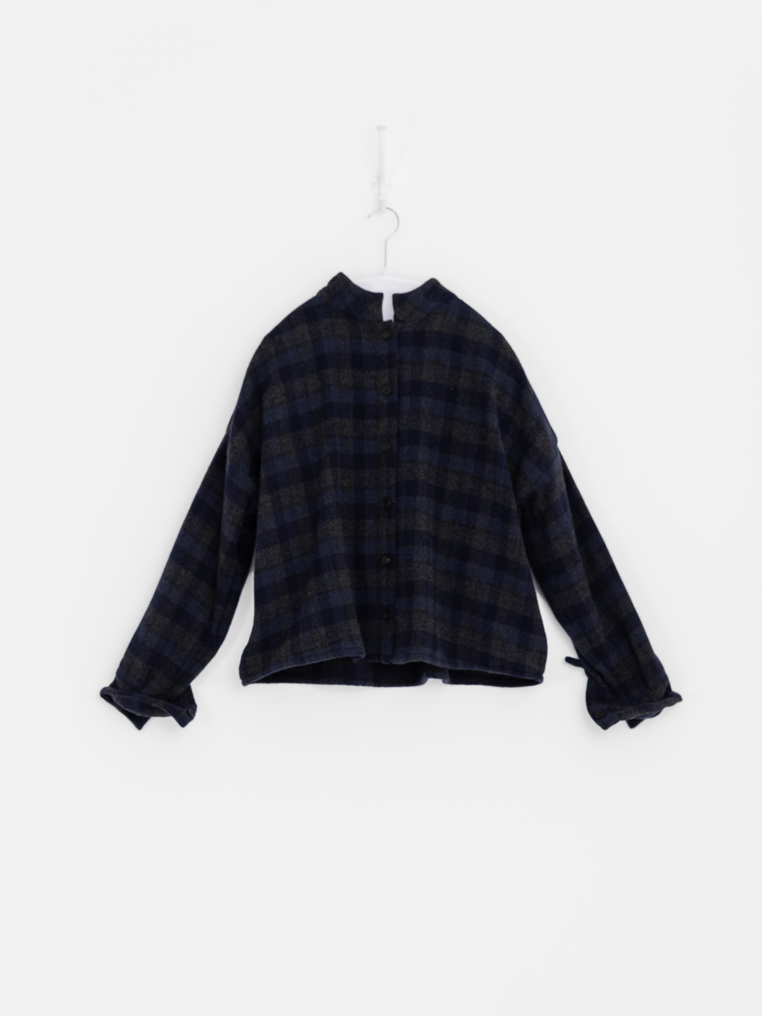 Bergfabel Maya Shirt in Carbon Check - BERGFABEL at Worthwhile - shop TOP