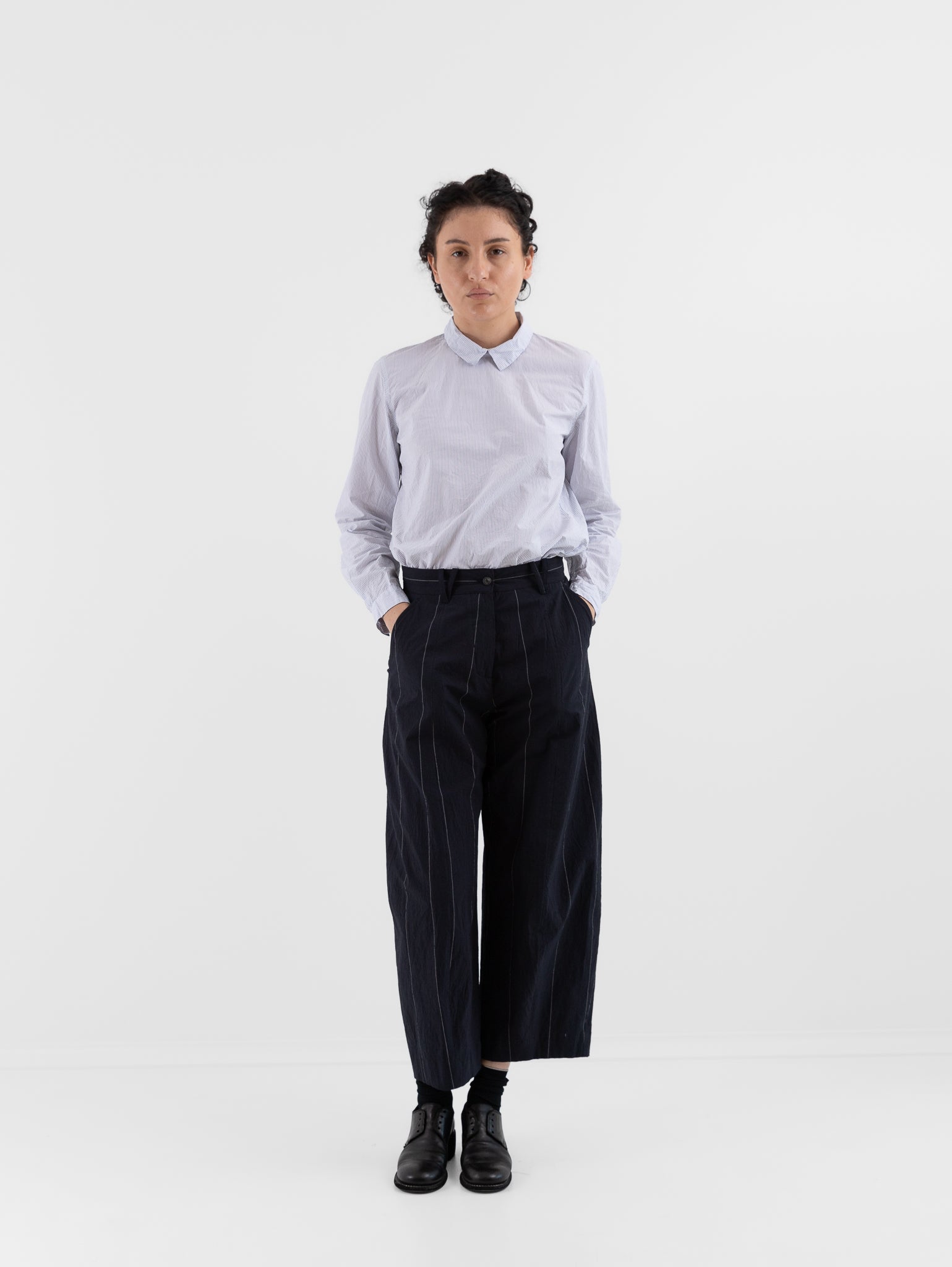 Bergfabel Sandra Pant in Navy - BERGFABEL at Worthwhile - shop PANT