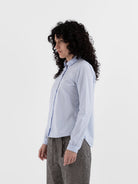Bergfabel Tyrol Shirt in Azur - BERGFABEL at Worthwhile - shop TOP