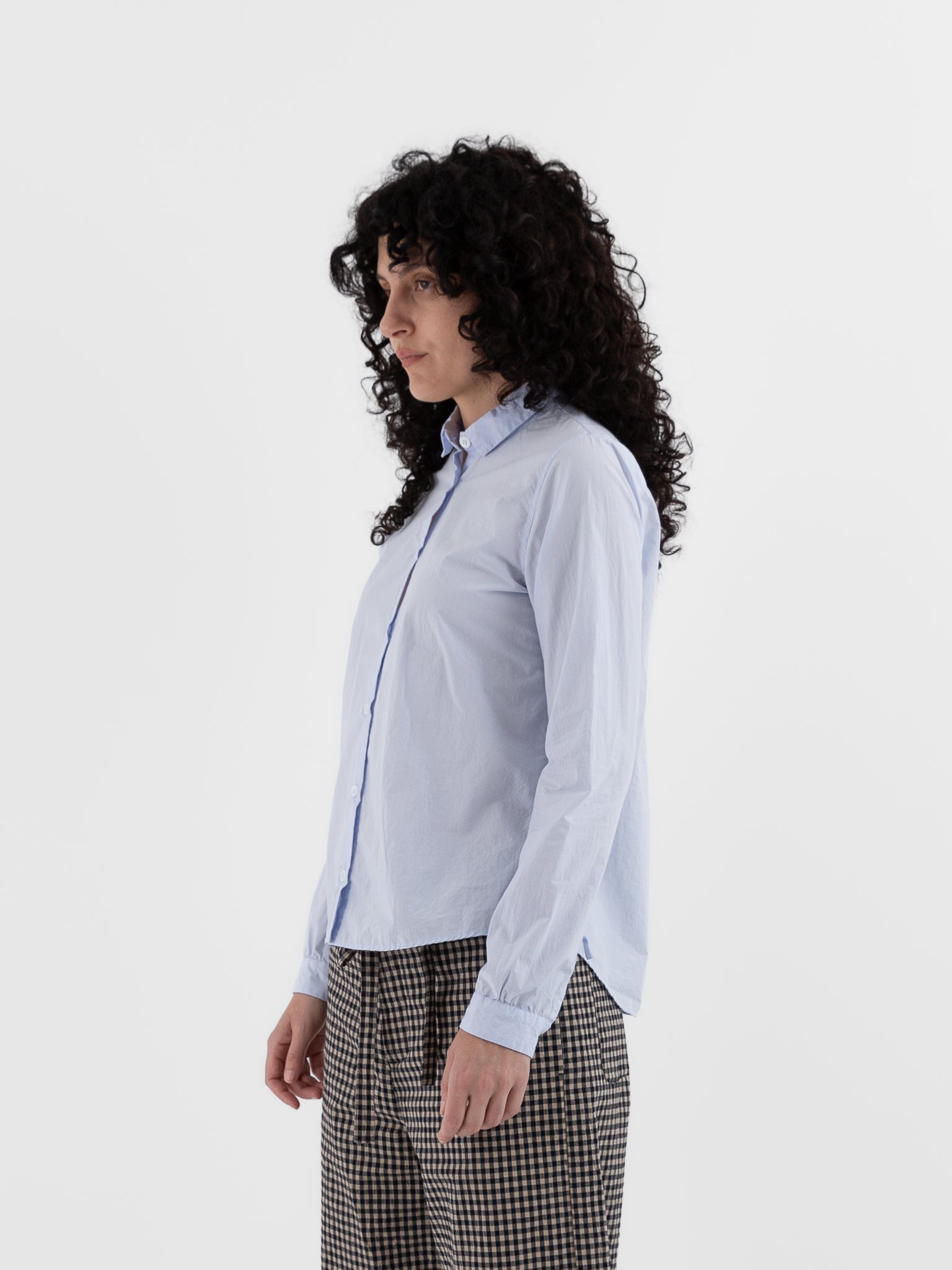 Bergfabel Tyrol Shirt in Azur - BERGFABEL at Worthwhile - shop TOP