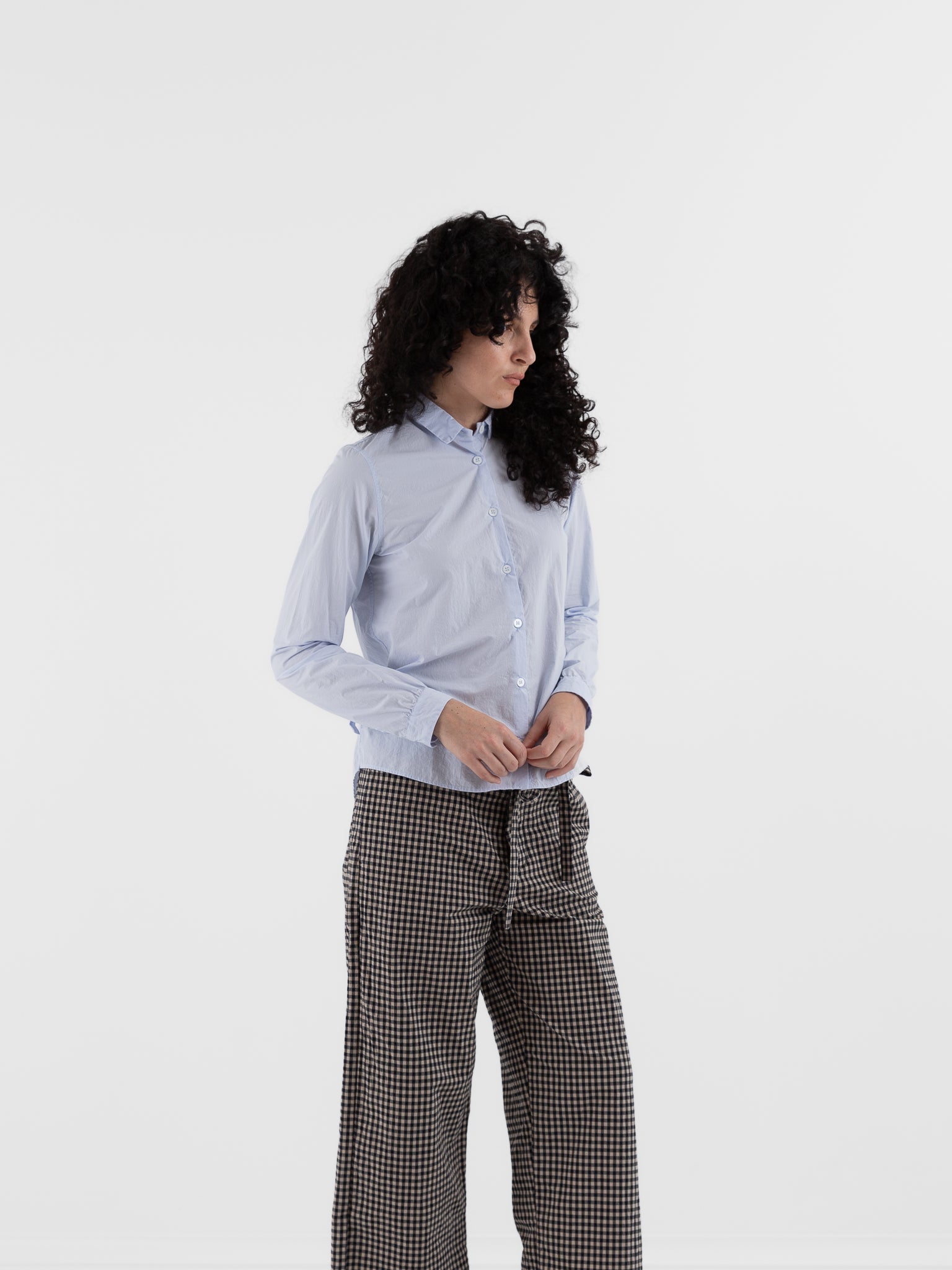 Bergfabel Tyrol Shirt in Azur - BERGFABEL at Worthwhile - shop TOP