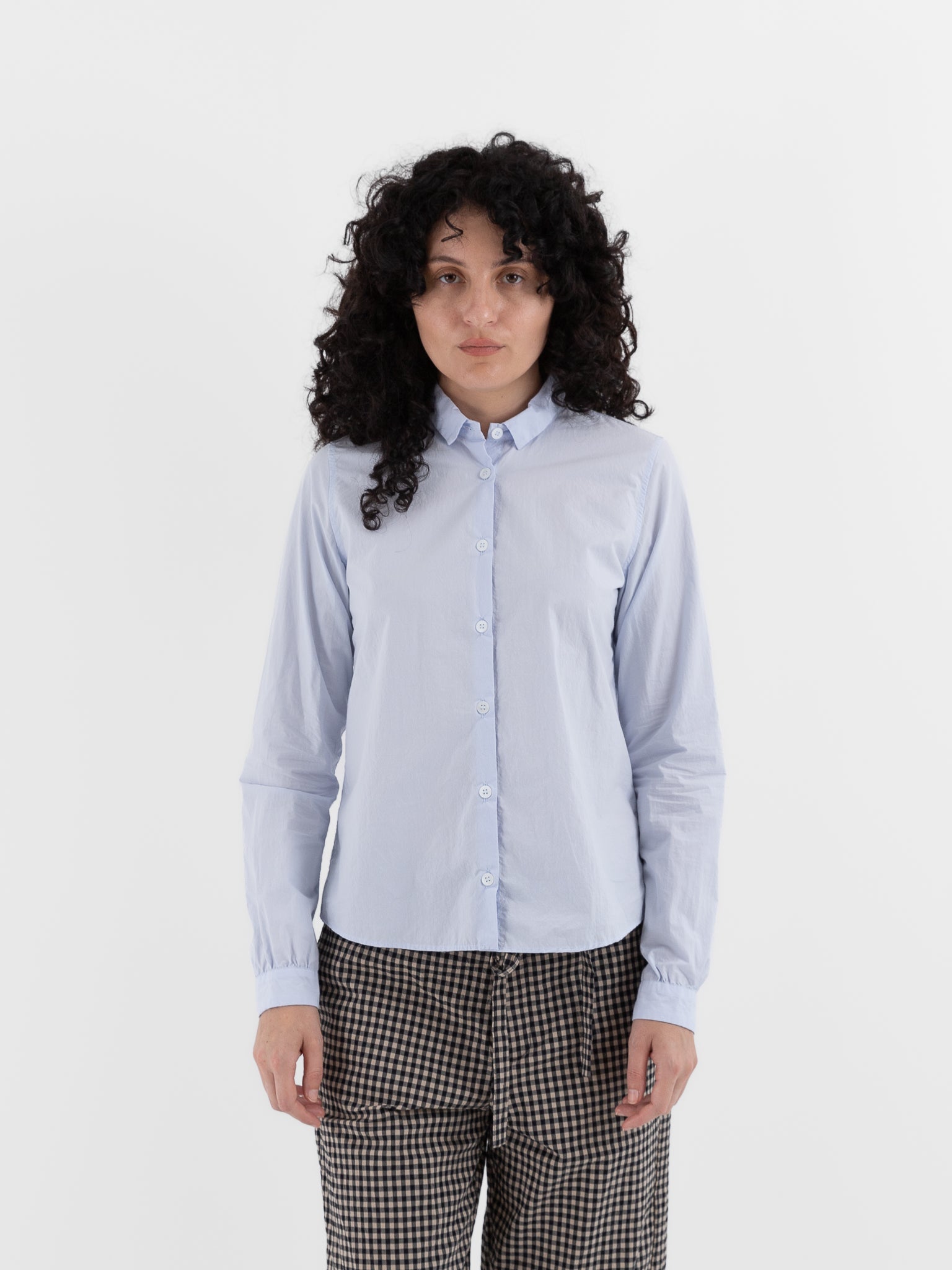 Bergfabel Tyrol Shirt in Azur - BERGFABEL at Worthwhile - shop TOP