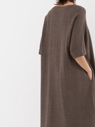 Boboutic Tee Shirt Dress, Dark Taupe - Worthwhile, Inc.