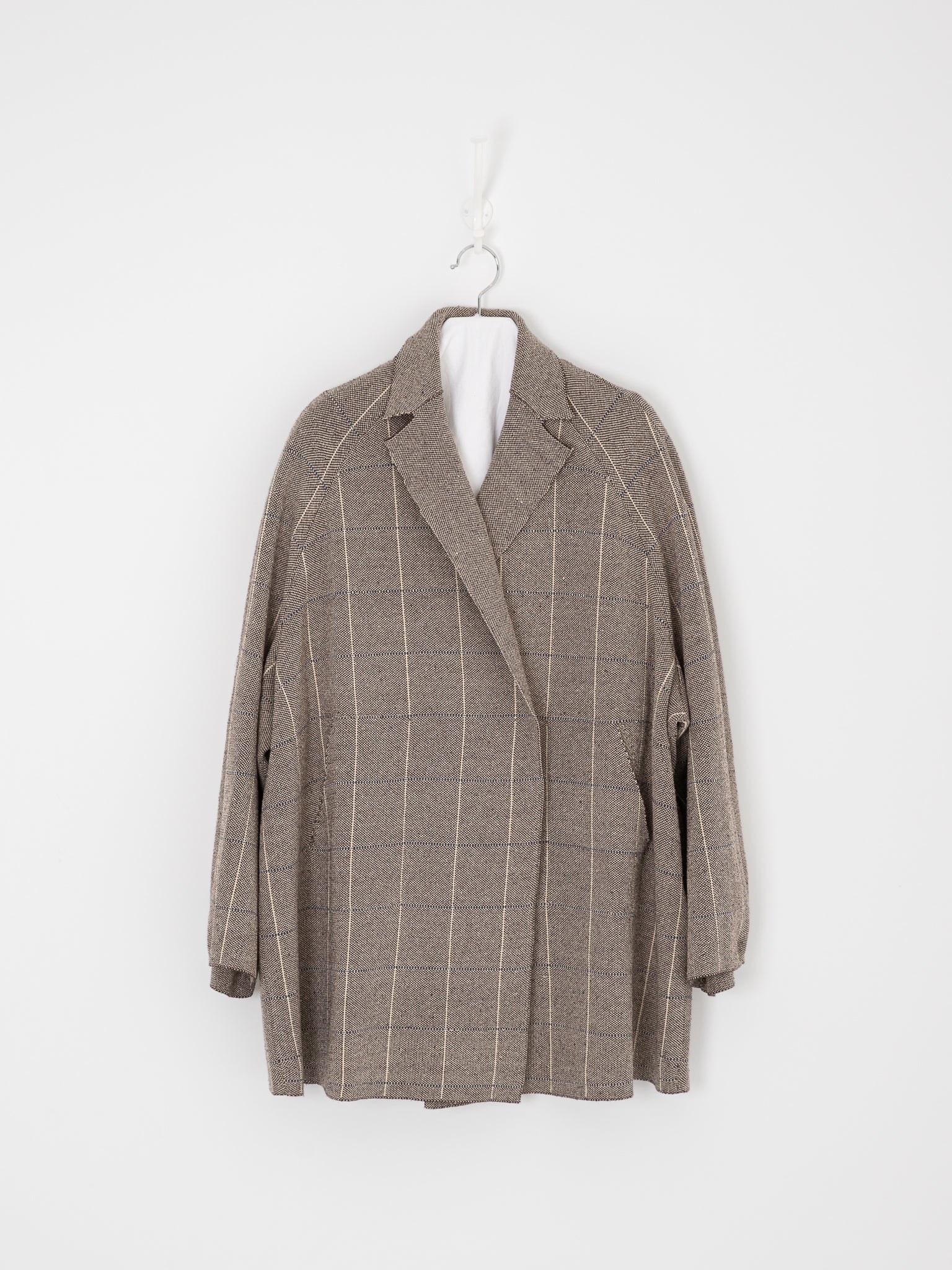 Boboutic Writing Duster Coat in Light Tweed - BOBOUTIC at Worthwhile - shop COAT