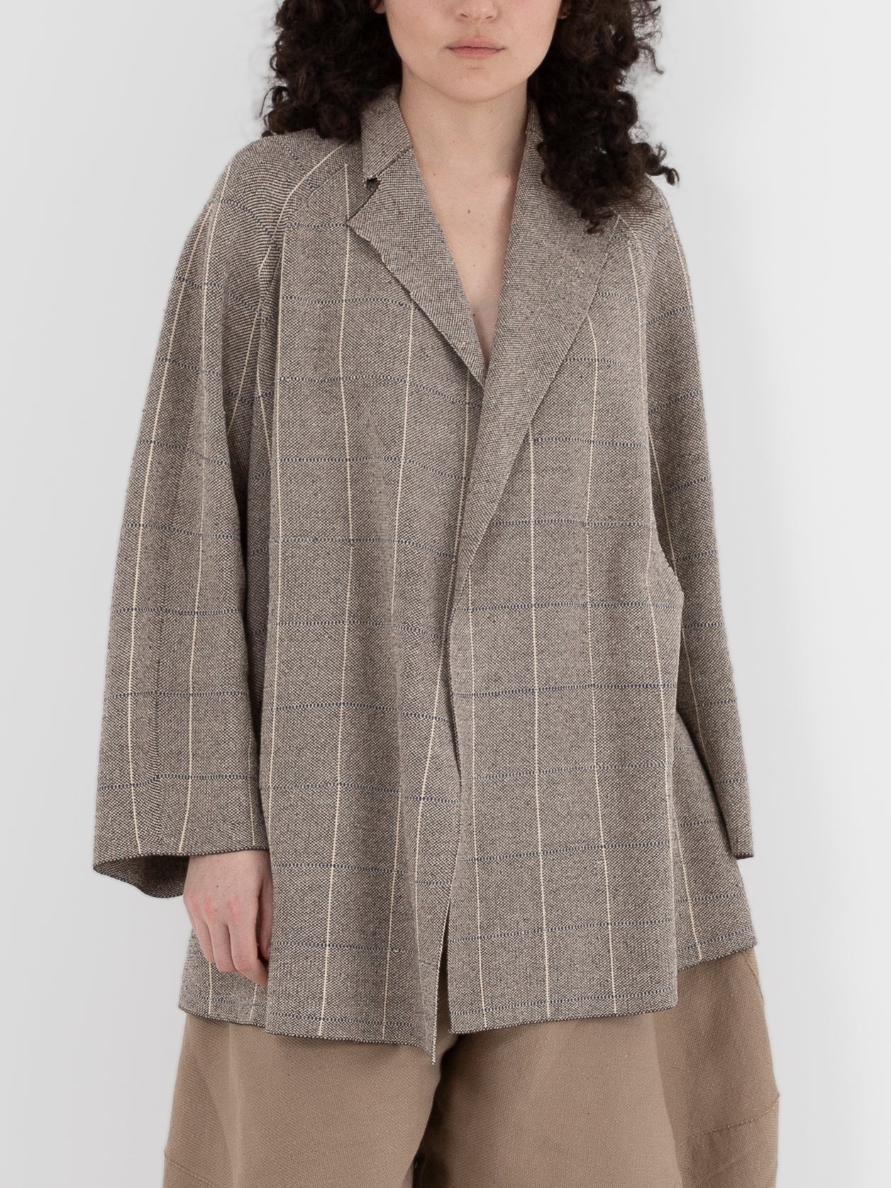 Boboutic Writing Duster Coat in Light Tweed - BOBOUTIC at Worthwhile - shop COAT