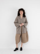 Boboutic Writing Duster Coat in Light Tweed - BOBOUTIC at Worthwhile - shop COAT