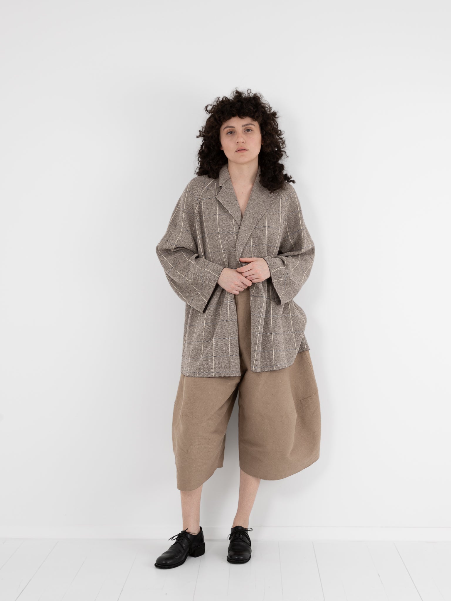 Boboutic Writing Duster Coat in Light Tweed - BOBOUTIC at Worthwhile - shop COAT