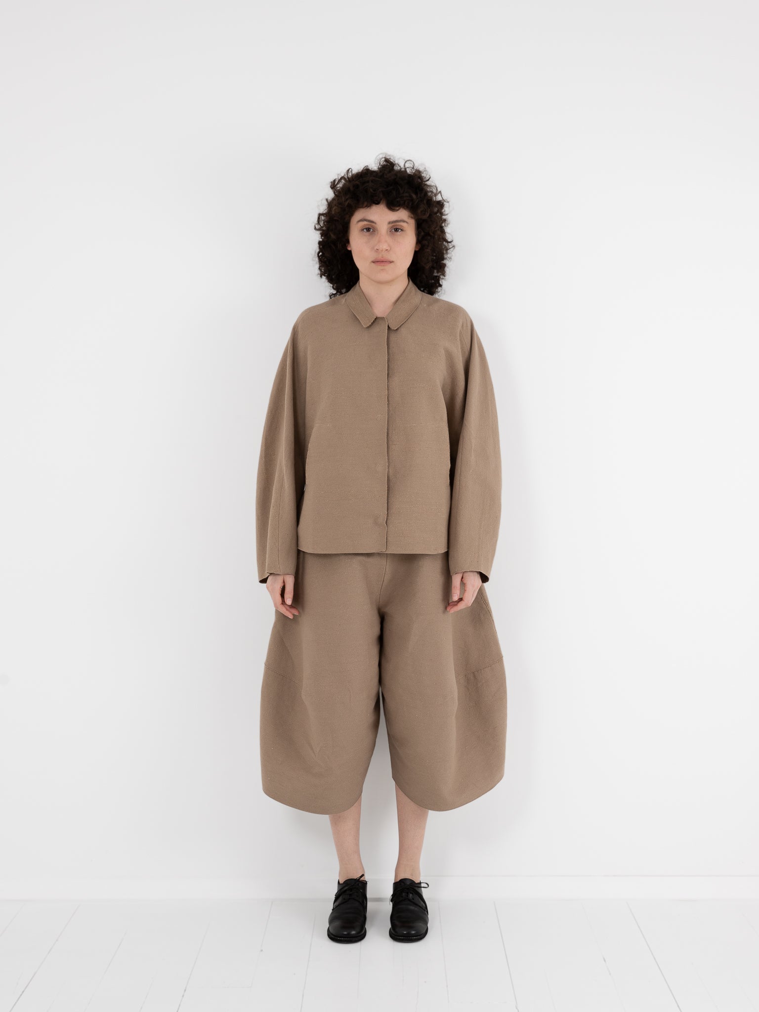 Boboutic Choosing Shirt Jacket in Warm Taupe - BOBOUTIC at Worthwhile - shop JACKET