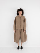 Boboutic Choosing Shirt Jacket in Warm Taupe - BOBOUTIC at Worthwhile - shop JACKET