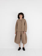 Boboutic Choosing Shirt Jacket in Warm Taupe - BOBOUTIC at Worthwhile - shop JACKET