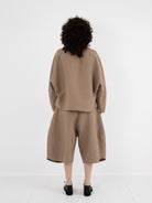 Boboutic Choosing Shirt Jacket in Warm Taupe - BOBOUTIC at Worthwhile - shop JACKET