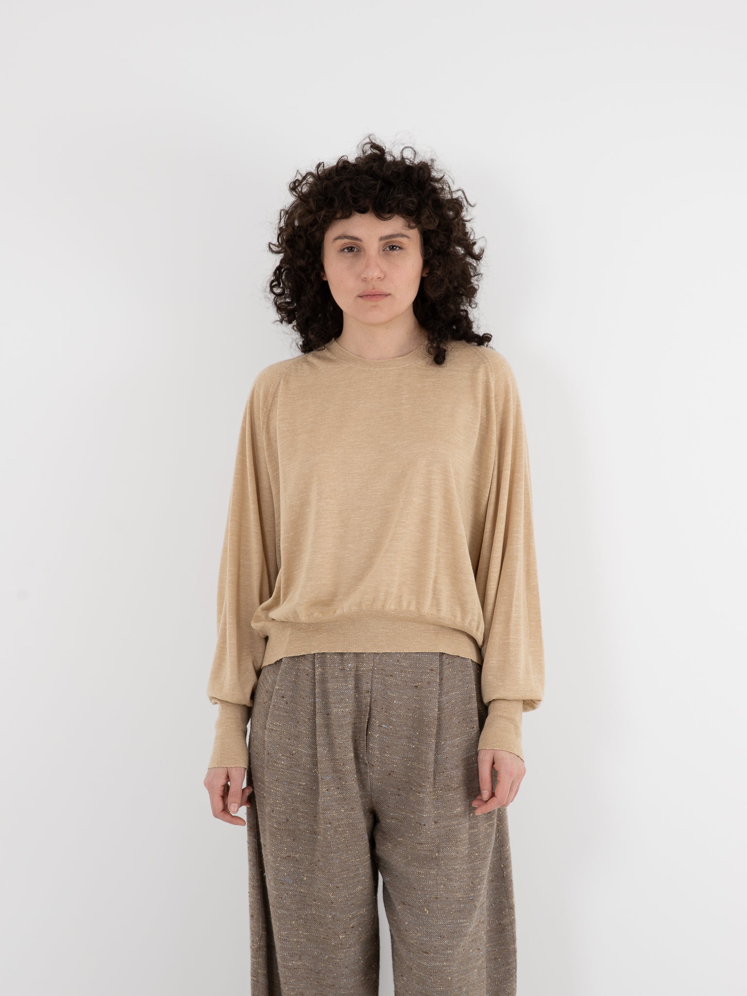 Boboutic Zooning/Zooming Sweater in Wheat - BOBOUTIC at Worthwhile - shop SWEATER