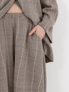 Boboutic Writing Skirt Pants in Light Tweed - BOBOUTIC at Worthwhile - shop PANT