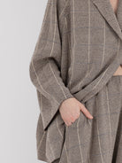 Boboutic Writing Skirt Pants in Light Tweed - BOBOUTIC at Worthwhile - shop PANT