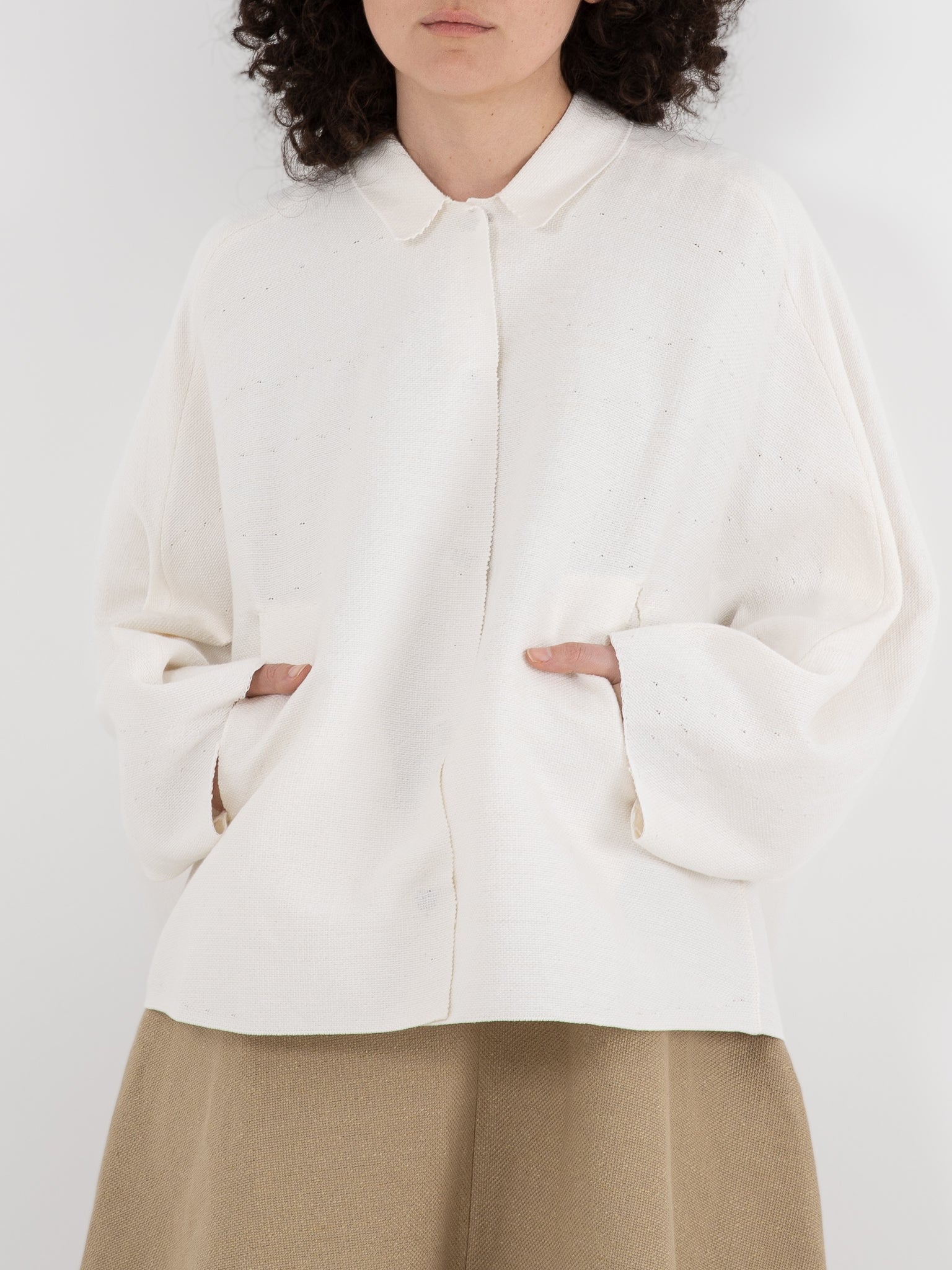 Boboutic Choosing Shirt Jacket in Milk - BOBOUTIC at Worthwhile - shop JACKET