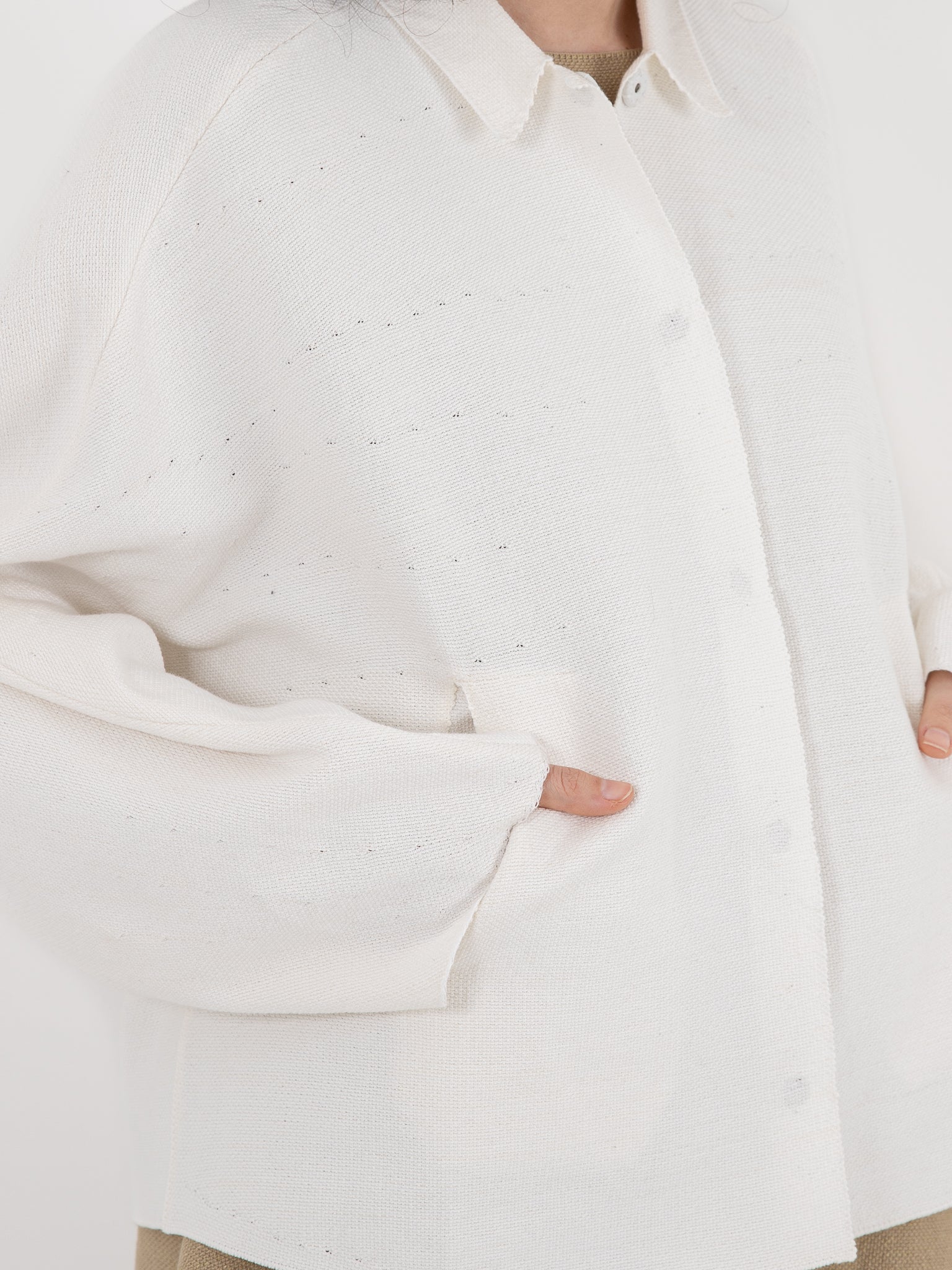 Boboutic Choosing Shirt Jacket in Milk - BOBOUTIC at Worthwhile - shop JACKET