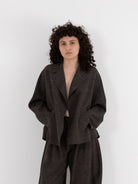 Boboutic Dressing Over Jacket in Gray Blue - BOBOUTIC at Worthwhile - shop JACKET