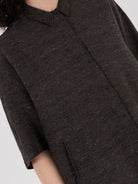 Boboutic Dressing Shirt in Gray Blue - BOBOUTIC at Worthwhile - shop TOP