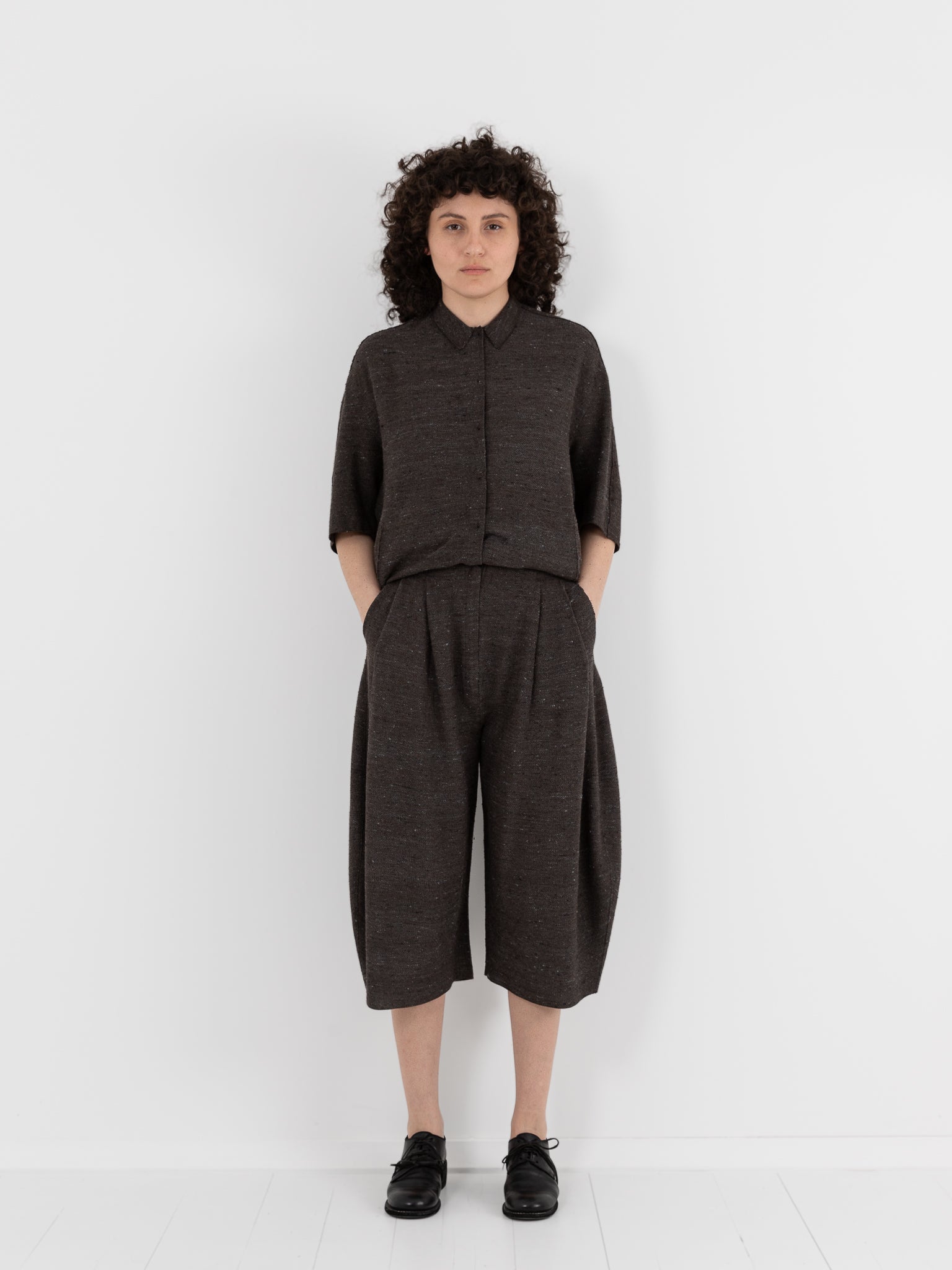 Boboutic Dressing Short Trousers in Gray Blue - BOBOUTIC at Worthwhile - shop PANT