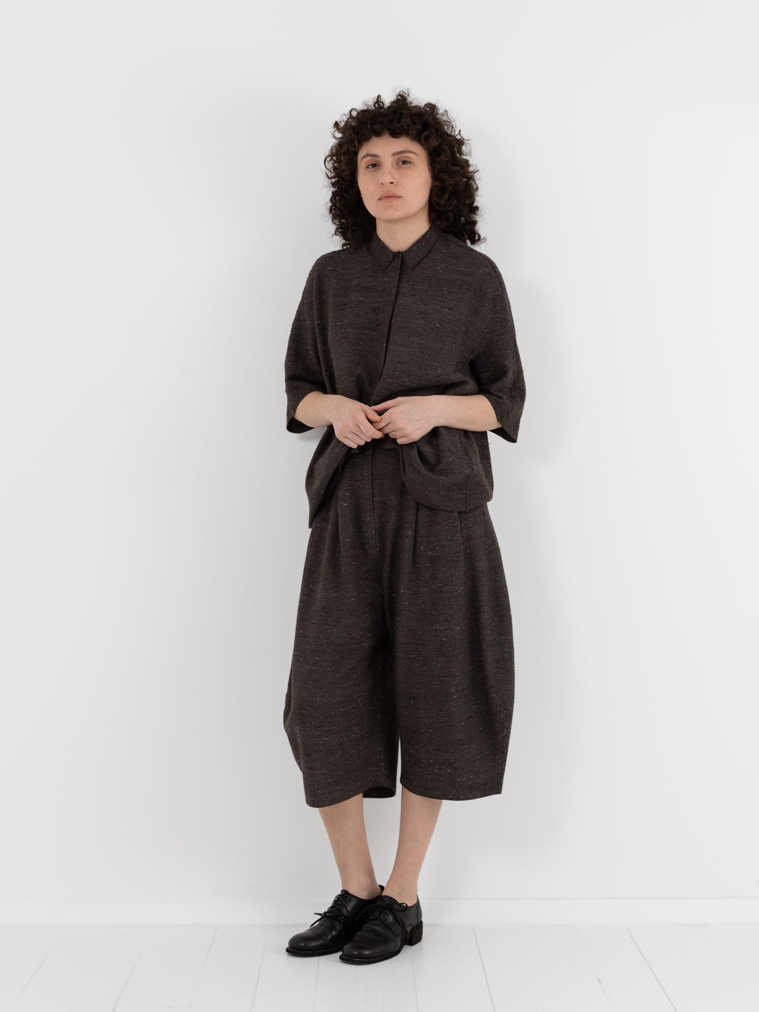 Boboutic Dressing Short Trousers in Gray Blue - BOBOUTIC at Worthwhile - shop PANT