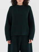 Boboutic Double Time Sweater in Dark Green - BOBOUTIC at Worthwhile - shop SWEATER