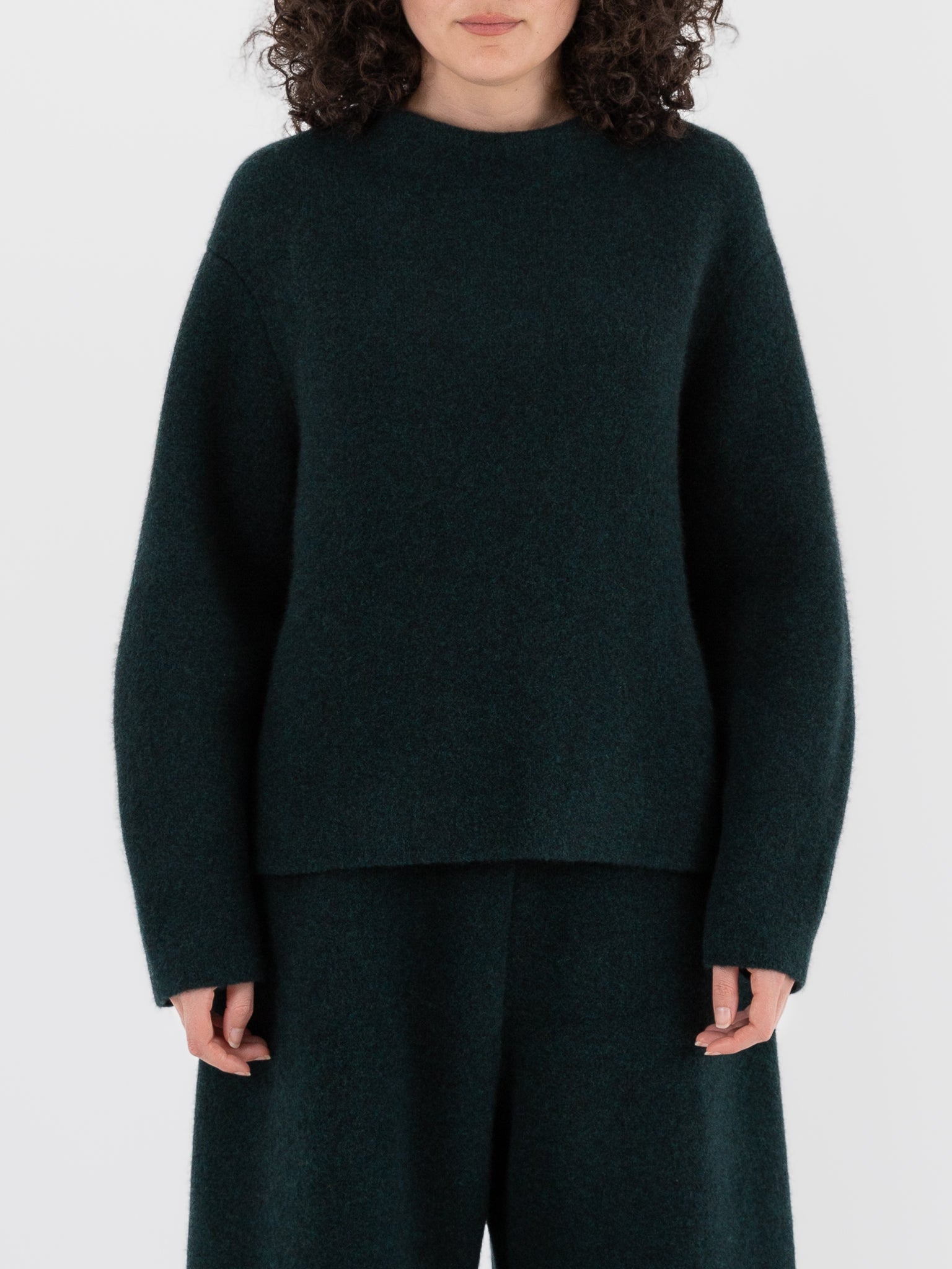 Boboutic Double Time Sweater in Dark Green - BOBOUTIC at Worthwhile - shop SWEATER
