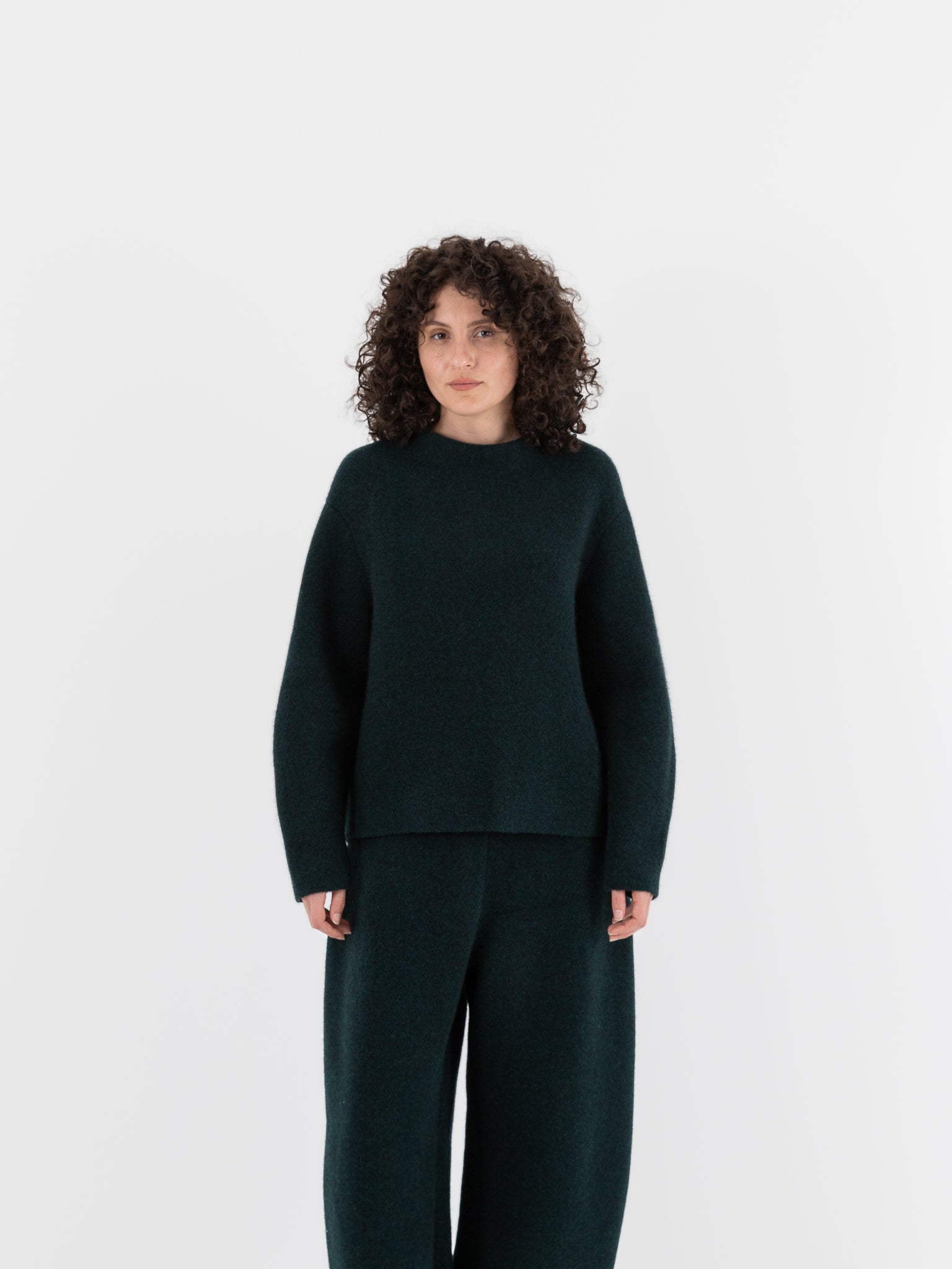 Boboutic Double Time Sweater in Dark Green - BOBOUTIC at Worthwhile - shop SWEATER